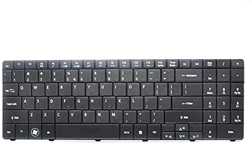 WISTAR Laptop Keyboard Compatible for ACER Aspire E525 E625 E627 E725 E527 E727 5516 5517 5532 5534 5732 7315 7715 5241 5541 5541G 5732G 5334 5734 PK130CK2A10 Series Black US